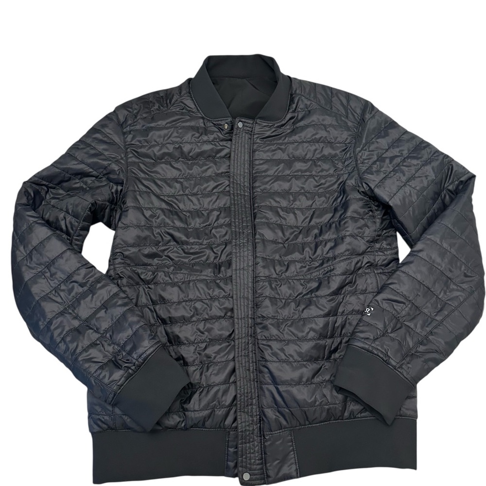 Lululemon Switch Over Bomber Jacket Reversible Mens Small - Picture 7 of 16